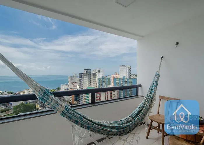 Apartamento Com Vista Mar No Porto Da Barra